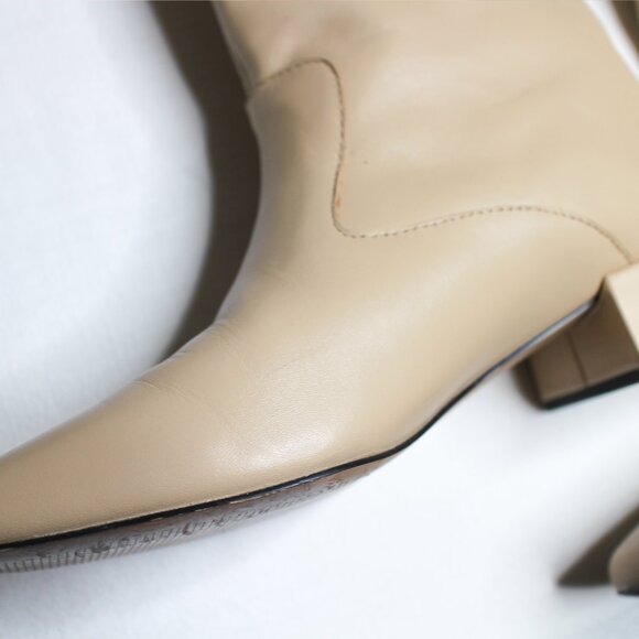 J. Crew Roxie Knee High Boots In Leather - Dark Beechwood - BA737 - Picture 11 of 16